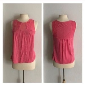 CLOSET CLOSING! FIRM $ Deletta pink top
